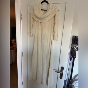 Lovers + Friends Cream Sweater Dress